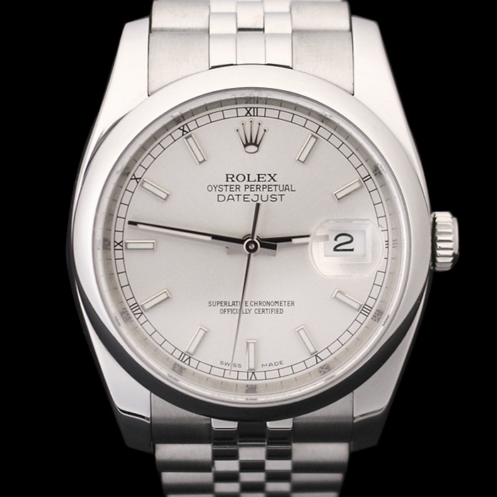 Rolex(로렉스) 116200 36MM 오이스터 스틸 오토매틱 데이저스트 남성 시계