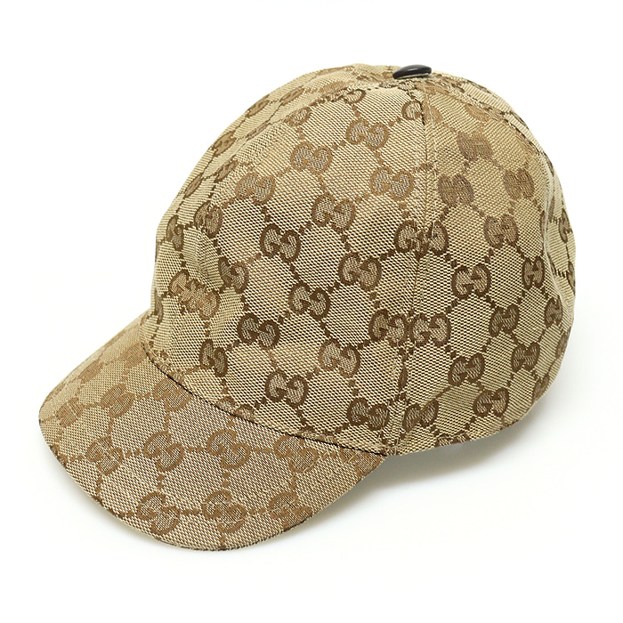 Gucci(구찌) 481774 오리지널 GG 캔버스 WEB 디테일 M 사이즈 키즈 모자