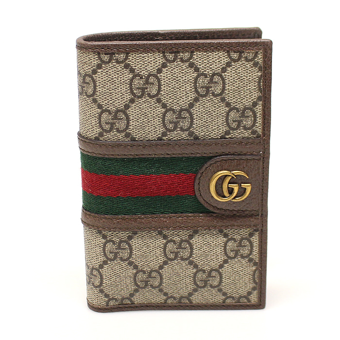 Gucci(구찌) 597620 GG 수프림 캔버스 WEB 오피디아 여권 케이스