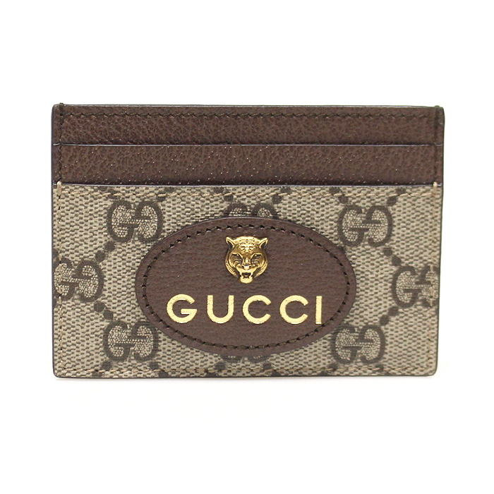 Gucci(구찌) ‎597557 GG 수프림 캔버스 네오 빈티지 카드 케이스 지갑