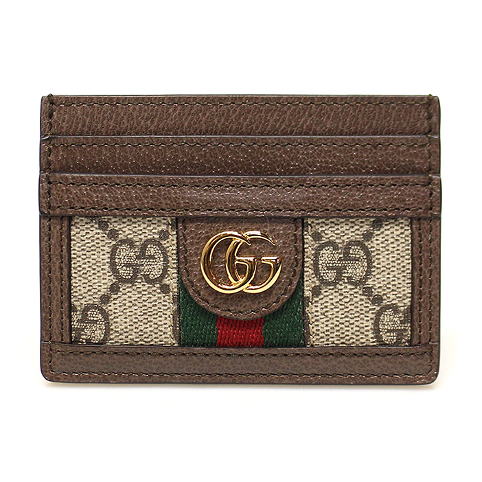 Gucci(구찌) 523159 GG 수프림 캔버스 WEB 오피디아 카드 케이스 지갑