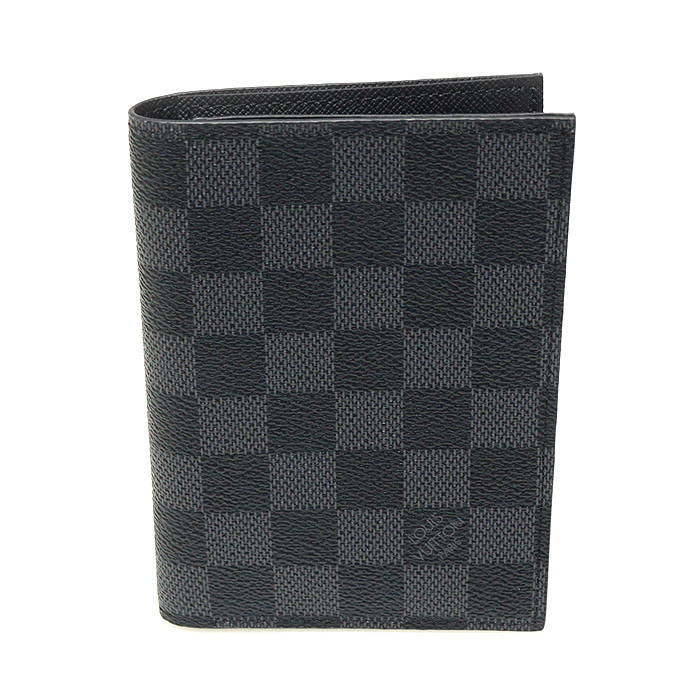 Louis Vuitton(루이비통) N64411 다미에 그라파이트 캔버스 패스포트 커버 여권지갑