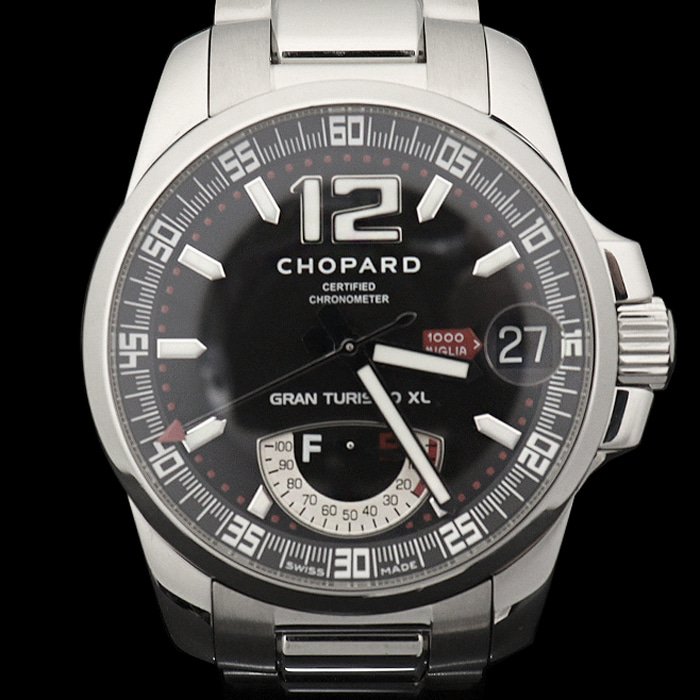 Chopard(쇼파드) 158457-3001 44MM 스틸 오토매틱 밀레밀리아 그란투리스모 GT XL 파워 컨트롤 남성 시계