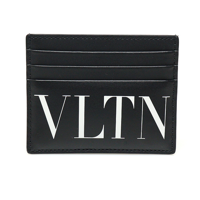 Valentino(발렌티노) WY2P0S49LVN 블랙 레더 VLTN 카드 지갑