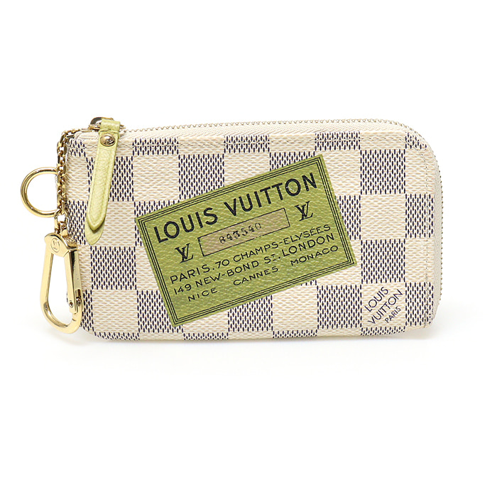 Louis Vuitton(루이비통) N63085 리미티드 다미에 아주르 캔버스 포쉐트 클레 키 파우치 동전지갑