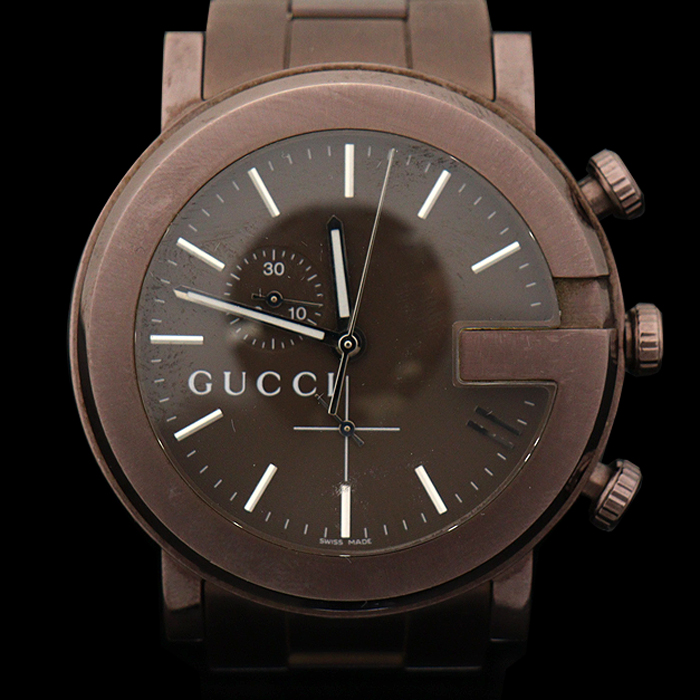 Gucci(구찌) YA101341 101M 42MM 초코 브라운 G-Chrono 남성 시계
