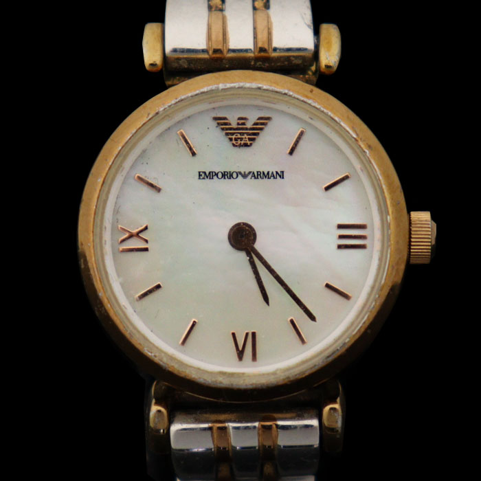 Armani(아르마니) AR1764 22MM 스틸 로즈골드 콤비 여성 시계