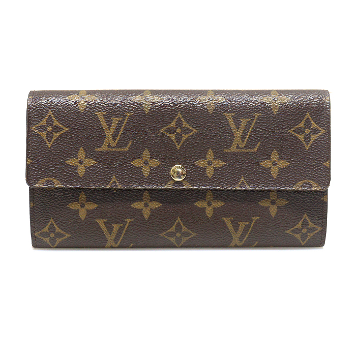 Louis Vuitton(루이비통) M60106 리미티드 모노그램 캔버스 레오파드 사라 월릿 장지갑