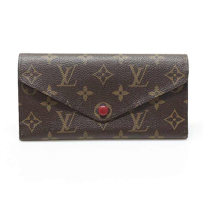 Louis Vuitton(루이비통) M60139 모노그램 캔버스 루즈 조세핀 월릿 장지갑 + 보조파우치