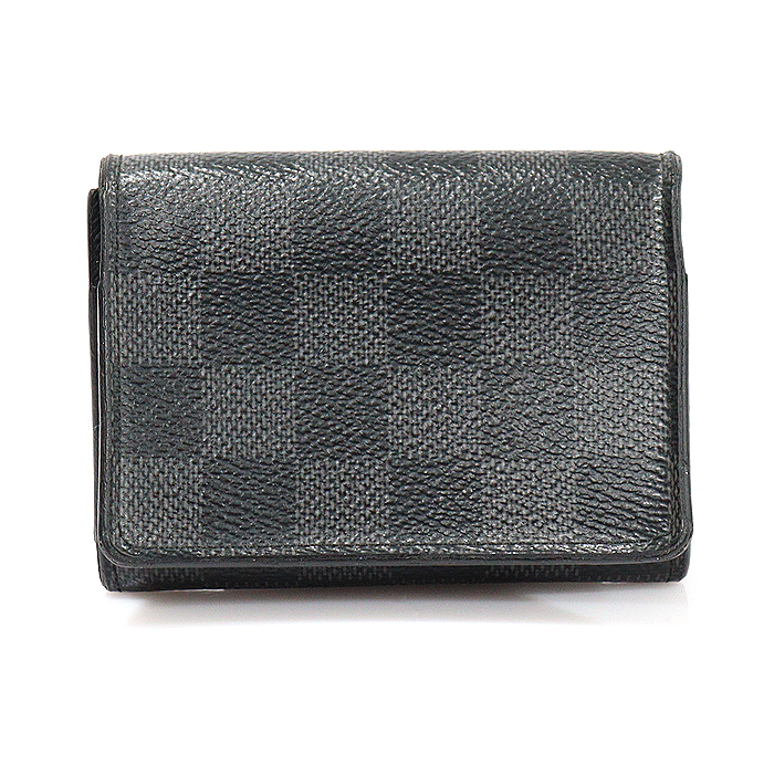 Louis Vuitton(루이비통) N63338 다미에 그라파이트 캔버스 엔벨로프 카르트 드 비지트 카드지갑